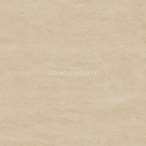 Preview — Seamless 8k pbr 3d texture of smooth polished travertine tile with neutral tones and subtle veining