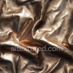 seamless Seamless 3D PBR Bronze Patterned Leather Texture with Shiny Metallic Finish texture 8k free download PBR