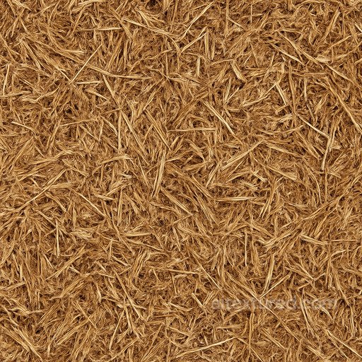 Compact Straw Bale Seamless Texture seamless Hay-straw PBR texture
