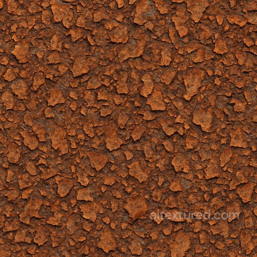 Detailed Rust Flakes Seamless Texture seamless Rust PBR texture