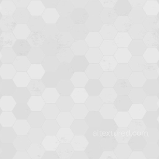 gray Hexagonal Bump Wall Decoration | Free PBR seamless Concrete PBR texture