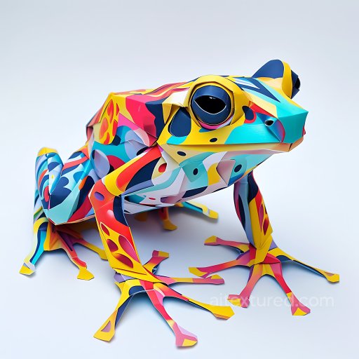 Animal - Seamless 3D PBR Texture Featuring Vibrant Geometric Burrowing Frog Patterns texture preview