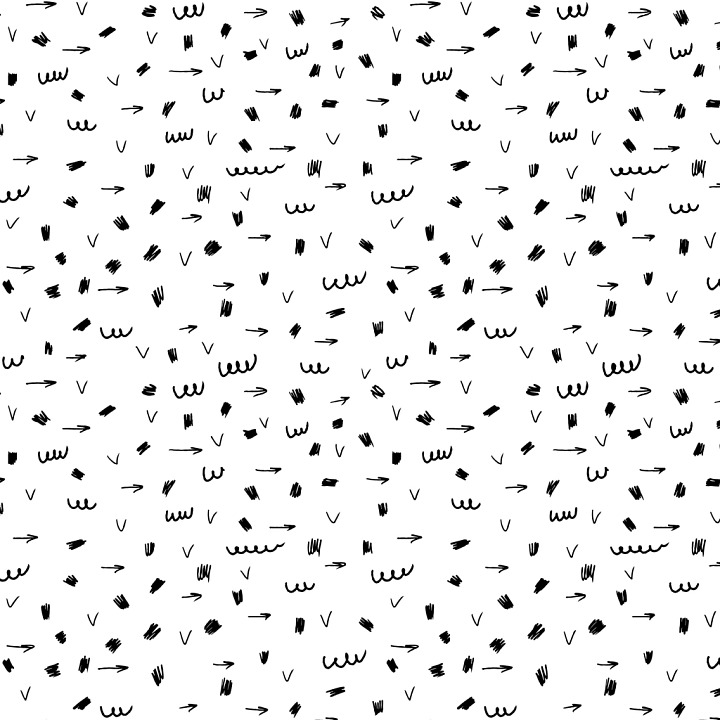 with Abstract Black Ink Marks on White Background seamless PBR texture preview