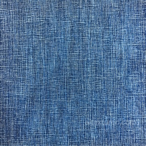 Cracked Denim Fabric PBR Texture with Blue and White Warp-weft Pattern seamless Denim jeans PBR texture