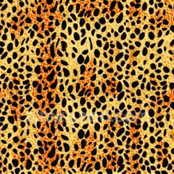 seamless Seamless 3D PBR Leopard Print Fabric Texture with Warm Orange and Black Spots texture 8k free download PBR