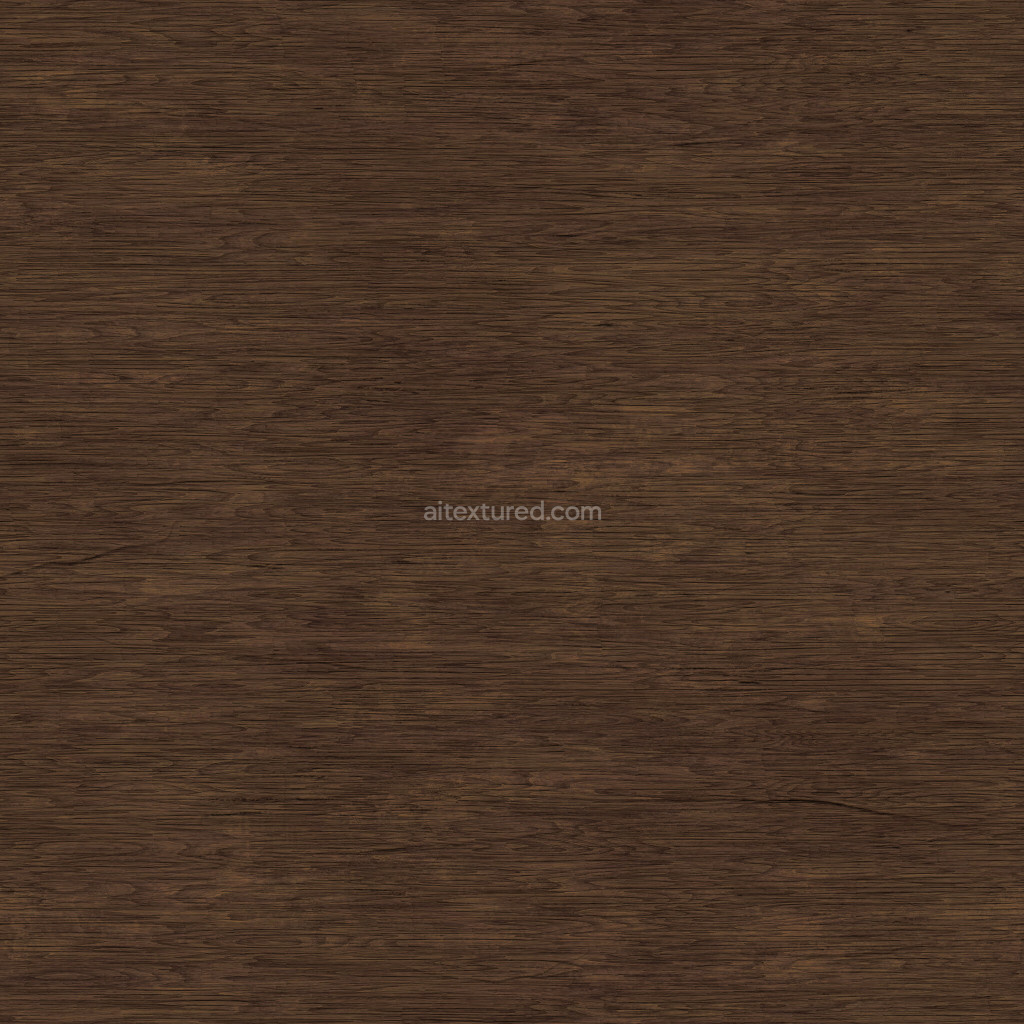 Seamless PBR wood texture with fine grain details