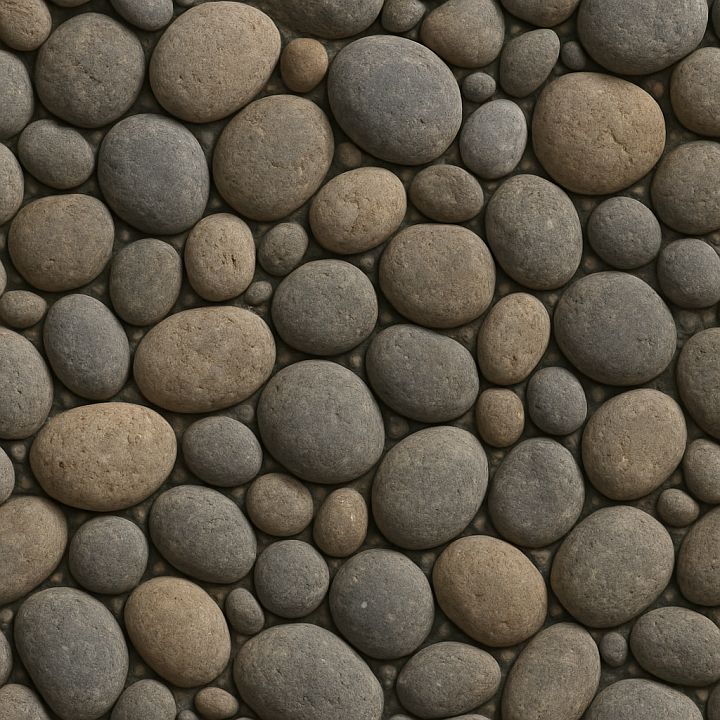 Eroded Pebble seamless PBR texture preview