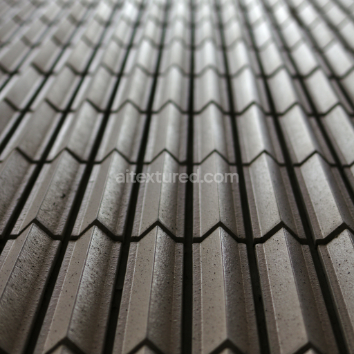 Concrete Wall Texture with Geometric 3D Pattern