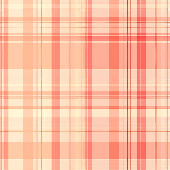 Soft Red and Cream Plaid Fabric Pattern seamless PBR texture preview