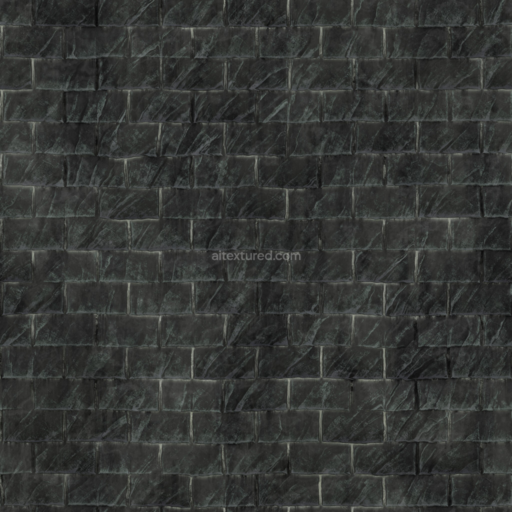 Preview — Roofing Tiles Seamless Dark Pbr Textured Weathered Tileable Durable Architectural