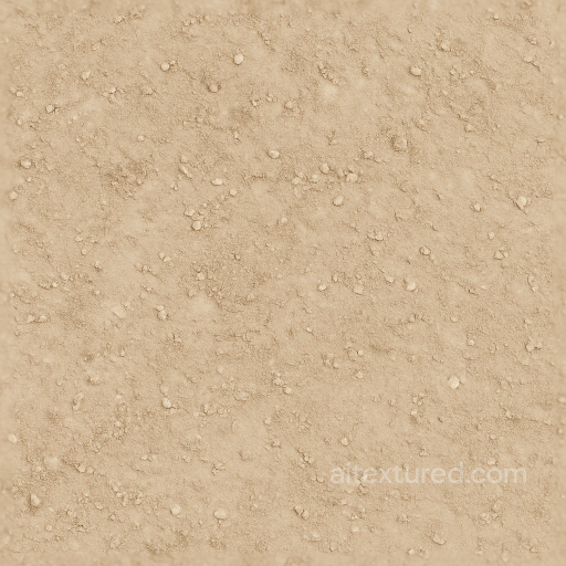 Dry Sand Ground Surface With Fine Sand And Mineral Deposits seamless Ground surface PBR texture