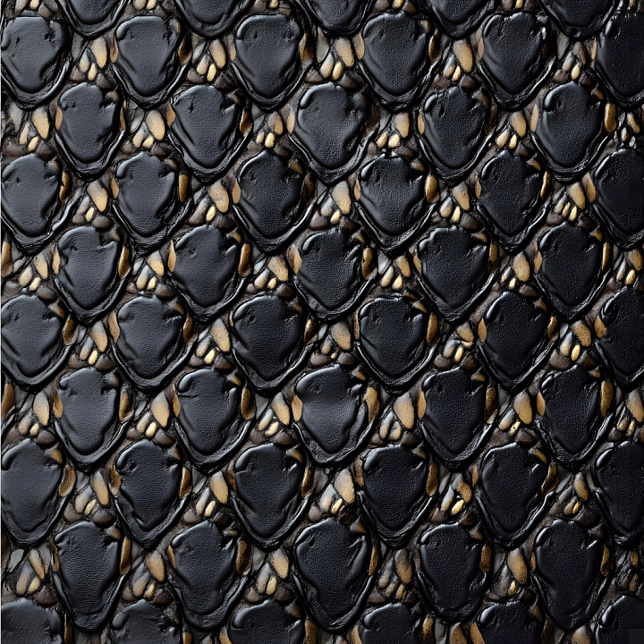 Reptile Skin with Detailed Scaled Surface and Organic Pattern seamless PBR texture preview