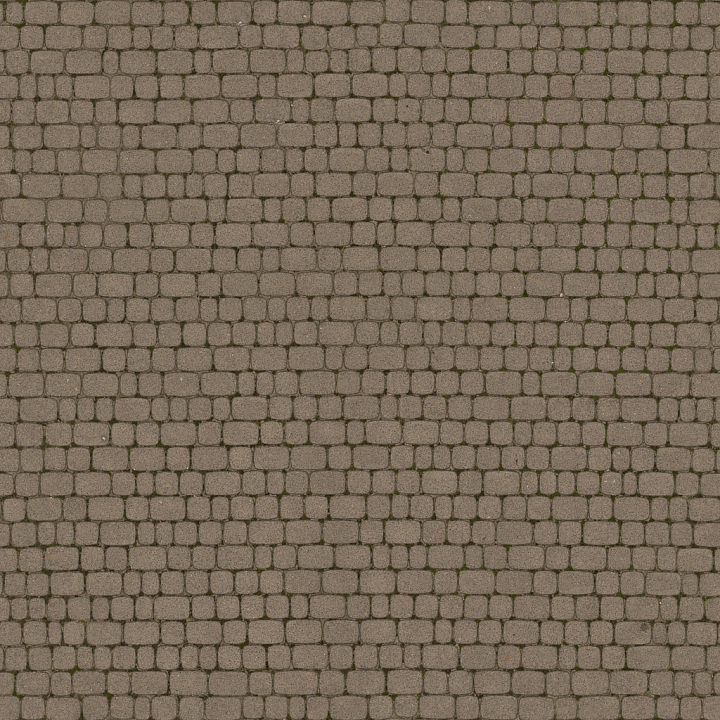 Sidewalk Pathway Cobblestone - Pavement Sidewalk Pathway Pathway Cobble… seamless PBR texture preview