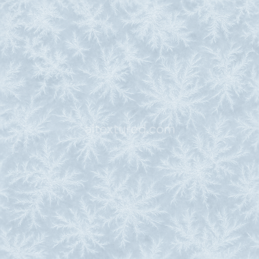 Seamless 3d texture pbr 8k snowy ice with icy frost and ice bloom details