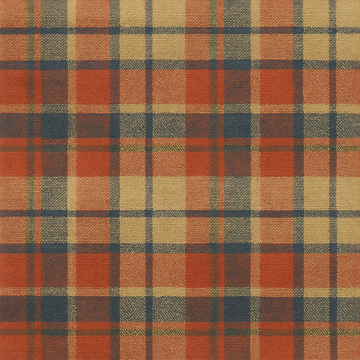 Wallpaper With Retro Plaid Woven Cotton Textile Pattern seamless PBR texture preview