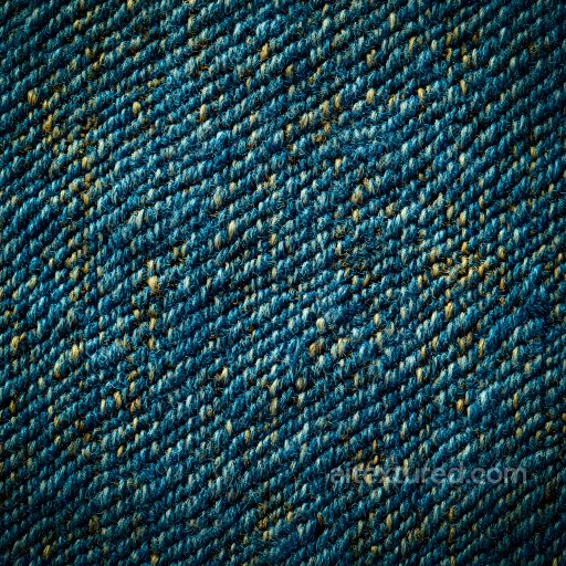 Cracked Denim Fabric Texture With Detailed Holes And Frayed Fibers seamless Denim jeans PBR texture