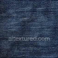 seamless Seamless 3D Cracked Denim Fabric PBR Texture with Blue and White Threads texture 8k free download PBR