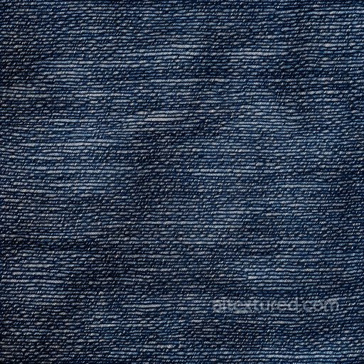 Cracked Denim Fabric PBR Texture with Blue and White Threads seamless Denim jeans PBR texture