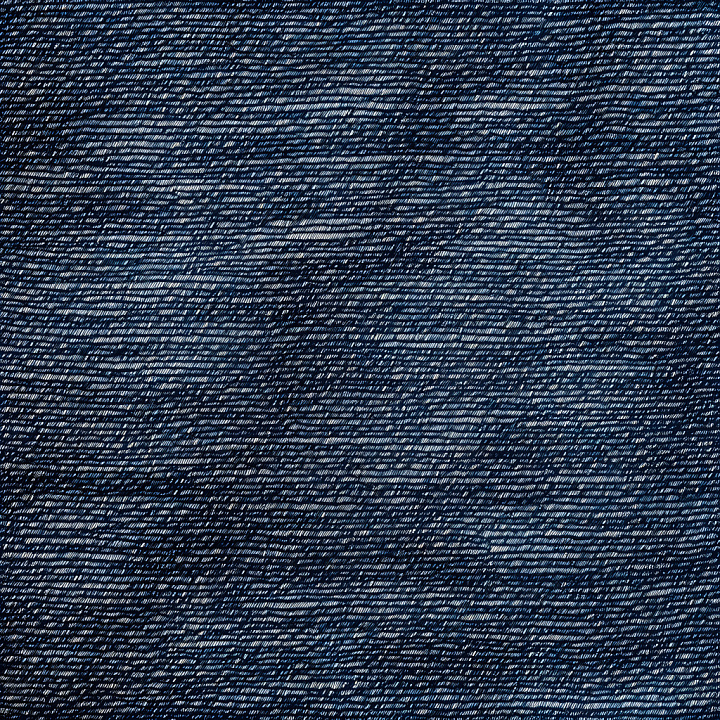 Cracked Denim Fabric with Blue and White Threads seamless PBR texture preview