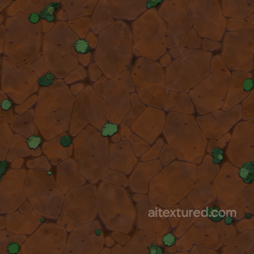 Hand Painted Stylized Dirt Floor Ground Grounding - Seamless PBR Texture seamless Ground surface PBR texture