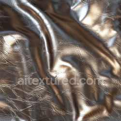 seamless Seamless 3D PBR Texture of Glossy Distressed Brown Leather with Fine Wrinkles and Creases texture 8k free download PBR
