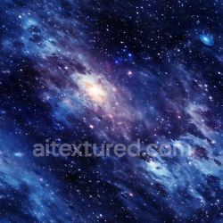 seamless Seamless 3D Space PBR Texture Featuring Glowing Galactic Clouds and Starfield texture 8k free download PBR