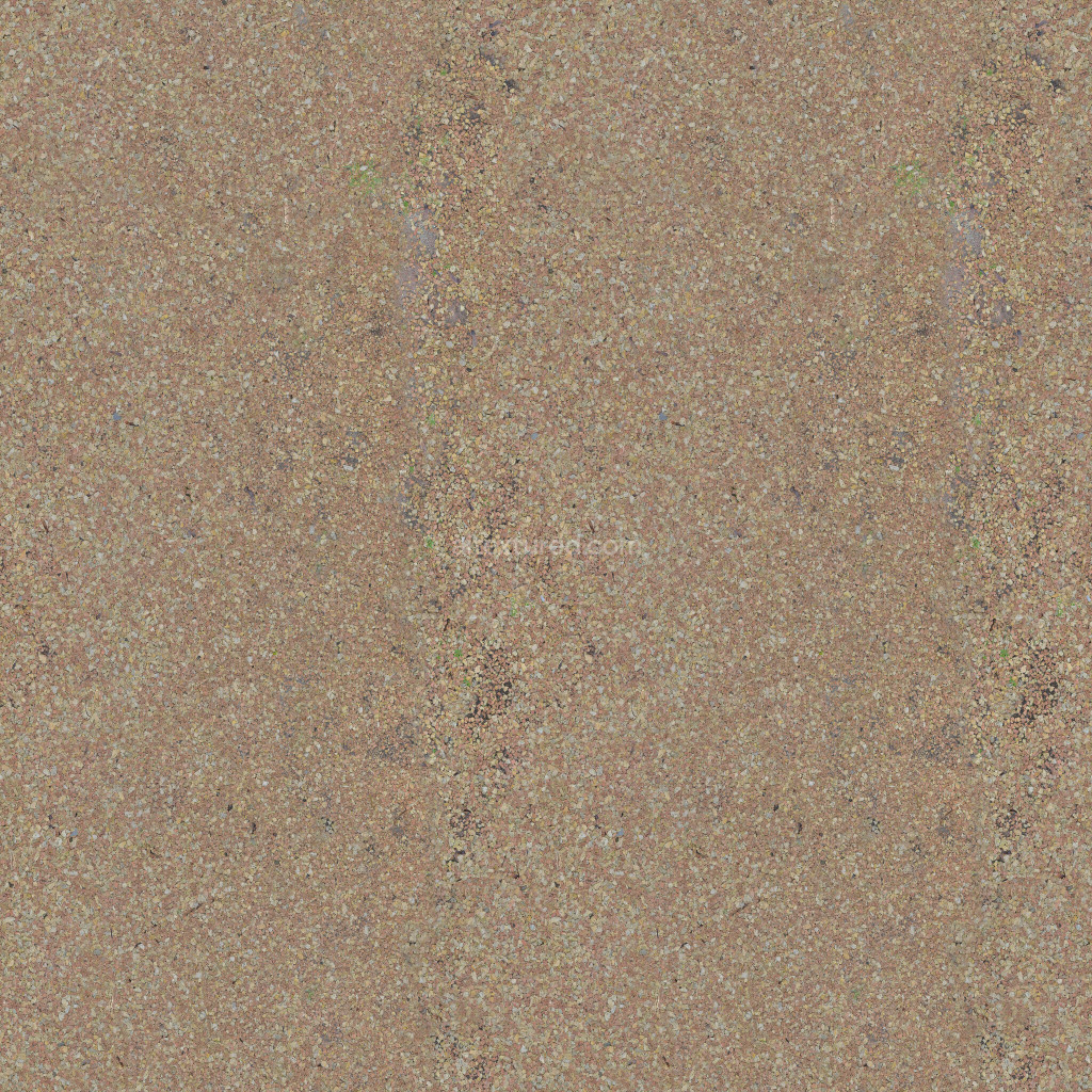 Seamless PBR gravel texture with detailed surface