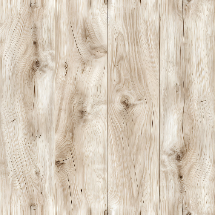 Light Knotty Pine Wood Planks with Natural Grain seamless PBR texture preview