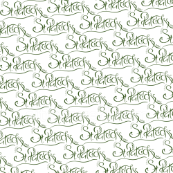 seamless Seamless 3D PBR digital paper texture with hand-drawn St Patrick script texture 8k free download PBR