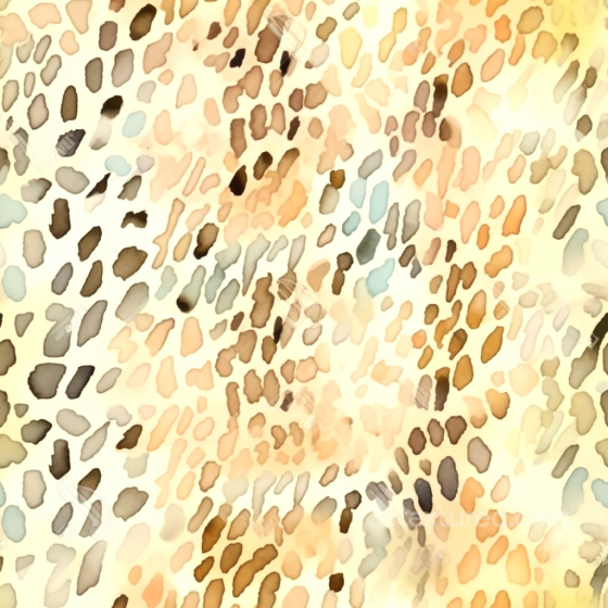 Leopard Print Texture Featuring Soft Blended Organic Spots Leopard Print texture preview