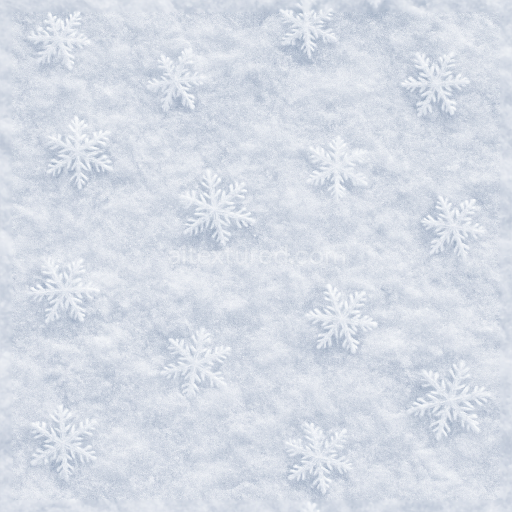 Seamless 3d texture pbr 8k snowflakes frosted snowflake powdered snow fresh snow