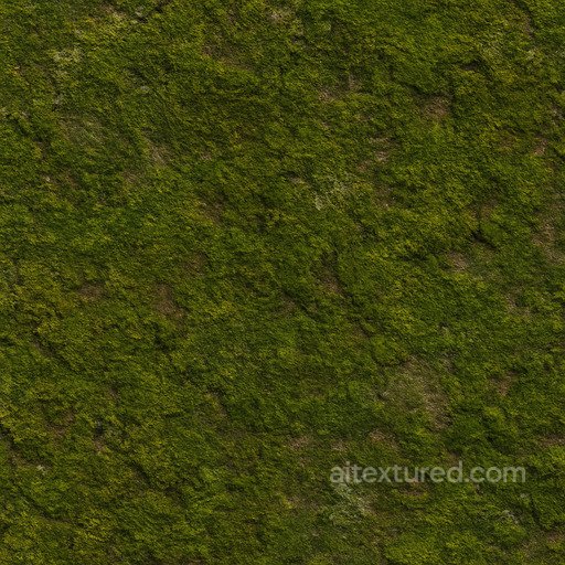 Aged Forest Moss Seamless Texture seamless Moss PBR texture