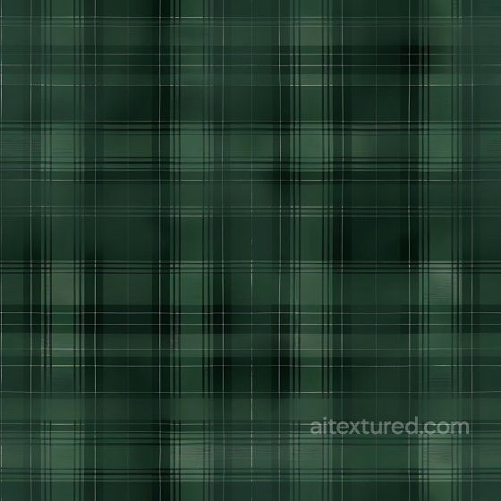 Brushed Metal PBR Texture with Green Plaid Pattern Plaid texture preview
