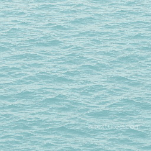 Light Ocean Seamless Texture seamless Water PBR texture