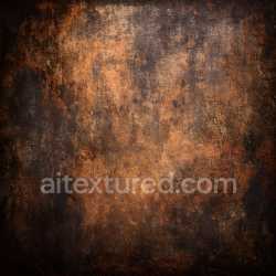 seamless Seamless 3D cracked rusty metal PBR texture with rich dark orange and brown tones texture 8k free download PBR