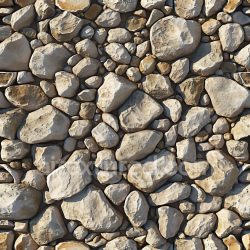 seamless Seamless 3D PBR Texture of Weathered Pebble Stone Ground with Earthy Tones texture 8k free download PBR