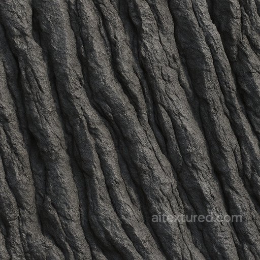 Realistic Basalt Flow Texture seamless Lava PBR texture