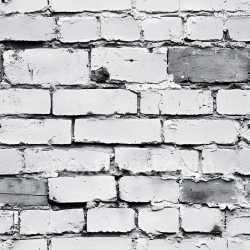 seamless Seamless 3D Cracked White Painted Brick Wall PBR Texture with Rough Edges texture 8k free download PBR