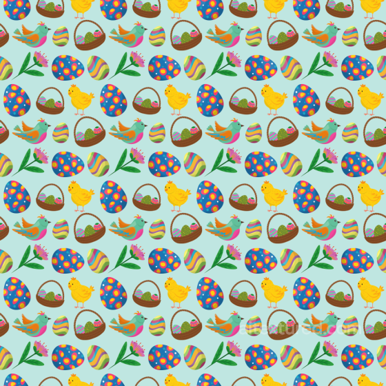 All Christmas Digital paper Texture of Colorful Easter Digital Paper with Eggs and Chicks All Christmas Digital paper texture preview
