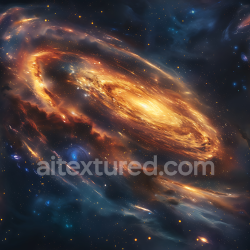 seamless Seamless 3D Space PBR Texture of Glowing Cosmic Galaxy Clouds and Starfield texture 8k free download PBR