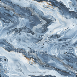 seamless Seamless 3D Blue Savoy Marble PBR Texture with Fluid Vein Pattern and Polished Finish texture 8k free download PBR