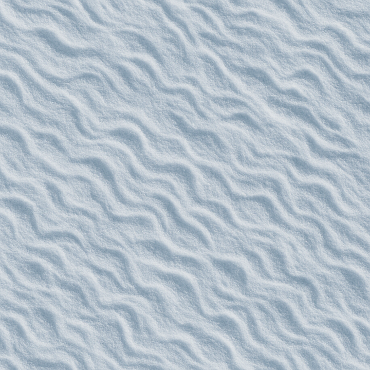 Patterned Powder Snow seamless PBR texture preview