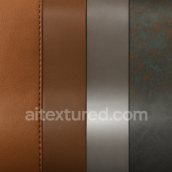 seamless Seamless 3d texture pbr 8k natural leather surface with stitched leather detail texture 8k free download PBR