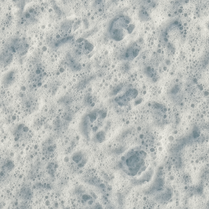 Dense Ocean Foam seamless PBR texture preview