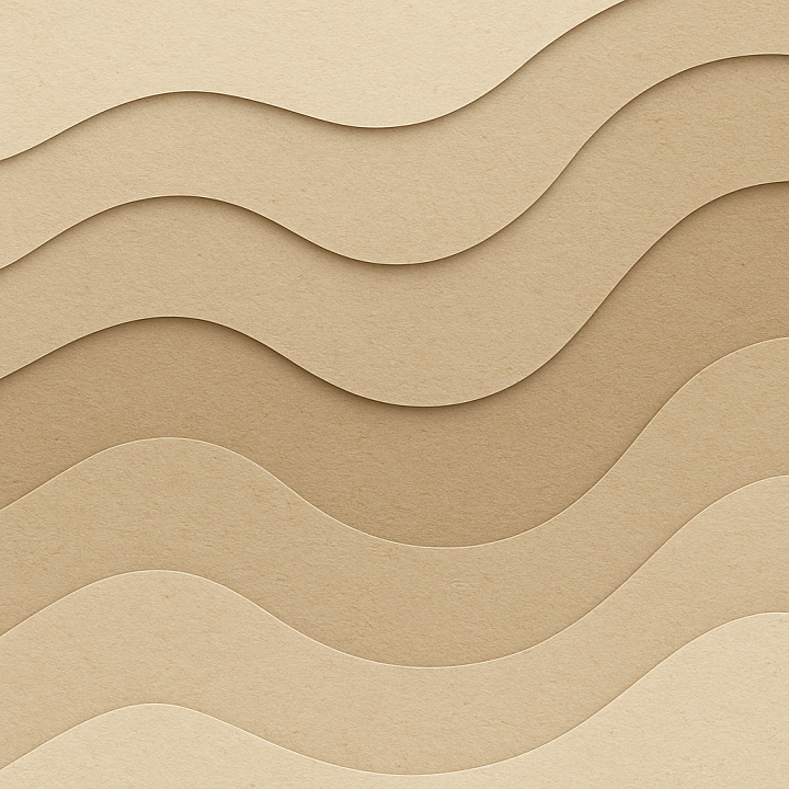 Layered Paper seamless PBR texture preview