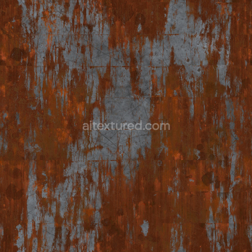 Metal Plates Rusty Weathered Gritty Seamless Pbr Textured Industrial Reflective