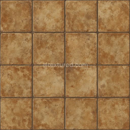 Worn Glazed Ceramic Tile Texture Seamless 1024X1024