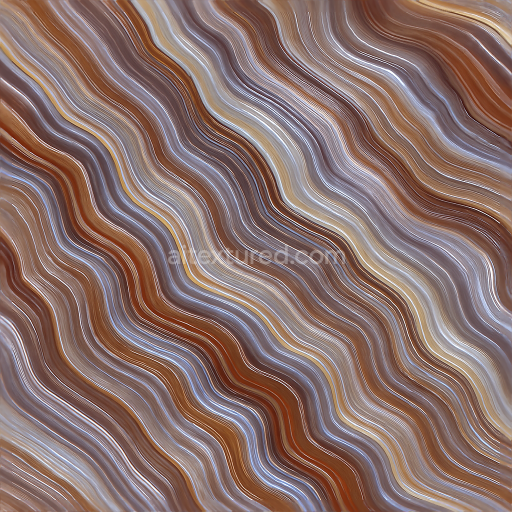 Seamless 3d texture pbr 8k agate banded crystal with translucent layers and glossy finish reflective surfaces