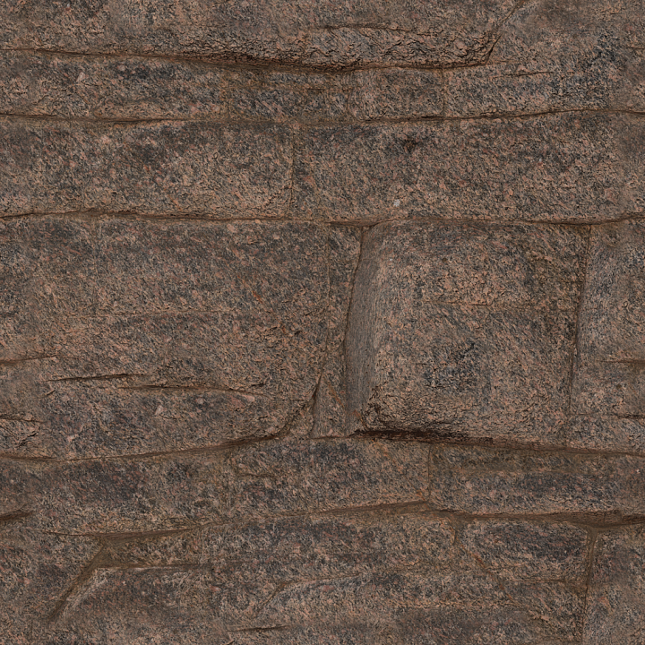 Dry Riverbed Rock - Riverbed Rock Rough Natural Terrain Rock seamless PBR texture preview