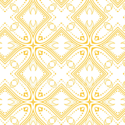 seamless Seamless 3D PBR White Fabric Texture with Elegant Gold Ornamental Pattern texture 8k free download PBR